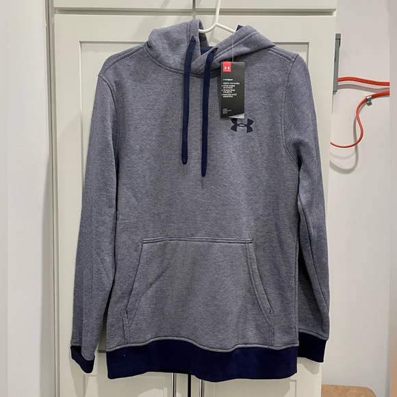 Under Armour Blue Hoodie - NWT - Picture 1 of 4